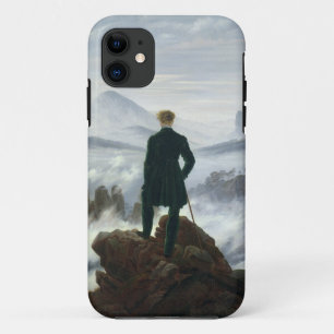 Der Wanderer über dem Meer von Nebel, 1818 Case-Mate iPhone Hülle