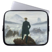 Der Wanderer über dem Meer von Nebel, 1818 Laptopschutzhülle (Vorderseite)