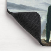 Der Wanderer über dem Meer von Nebel, 1818 Mousepad (Ecke)