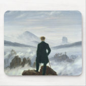 Der Wanderer über dem Meer von Nebel, 1818 Mousepad (Vorne)