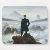 Der Wanderer über dem Meer von Nebel, 1818 Mousepad (Vorne)