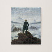 Der Wanderer über dem Meer von Nebel, 1818 Puzzle (Vertikal)