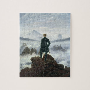 Der Wanderer über dem Meer von Nebel, 1818 Puzzle