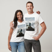 Der Wanderer über dem Meer von Nebel, 1818 T-Shirt (Unisex)