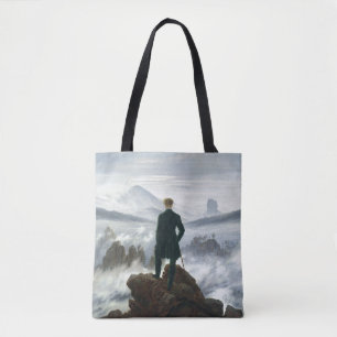 Der Wanderer über dem Meer von Nebel, 1818 Tasche