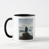 Der Wanderer über dem Meer von Nebel, 1818 Tasse (Links)