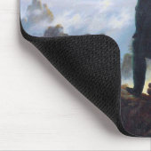 Der Wanderer über dem Meeresfog Caspar David Fried Mousepad (Ecke)