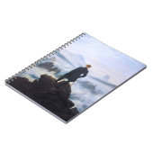 Der Wanderer über dem Meeresfog Caspar David Fried Notizblock (Linke Seite)