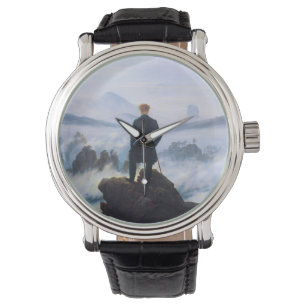 Der Wanderer über dem Meeresnebel Caspar David Fr Armbanduhr