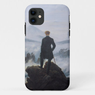 Der Wanderer über dem Nebel iPhone 11 Hülle
