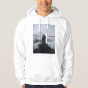 Der Wanderer über dem Nebel Hoodie