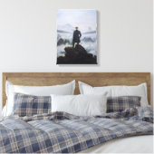 Der Wanderer über dem Nebel Leinwanddruck (Insitu (Schlafzimmer))