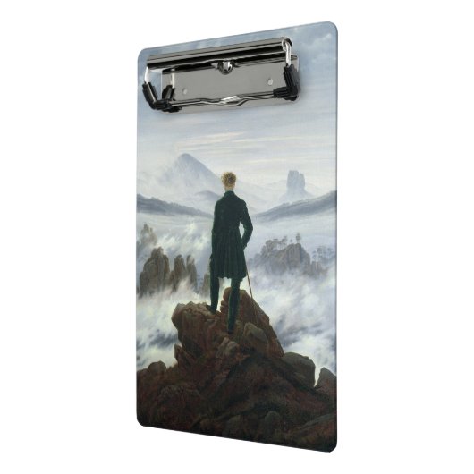 Der Wanderer über dem Nebel-Meer, 1818 Mini Klemmbrett (Gewinkelt2)