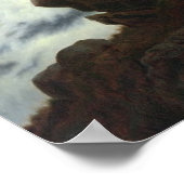 Der Wanderer über dem Nebel-Meer, 1818 Poster (Ecke)