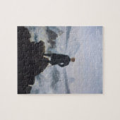 Der Wanderer über dem Nebel Puzzle (Horizontal)