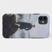Der Wanderer über dem Nebelmeer Case-Mate iPhone Hülle (Rückseite (Horizontal))
