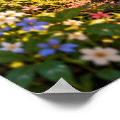 Der Wandererwald Poster (Ecke)