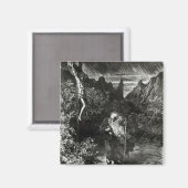 Der Wanderjude Magnet (Vorderseite/Rückseite)