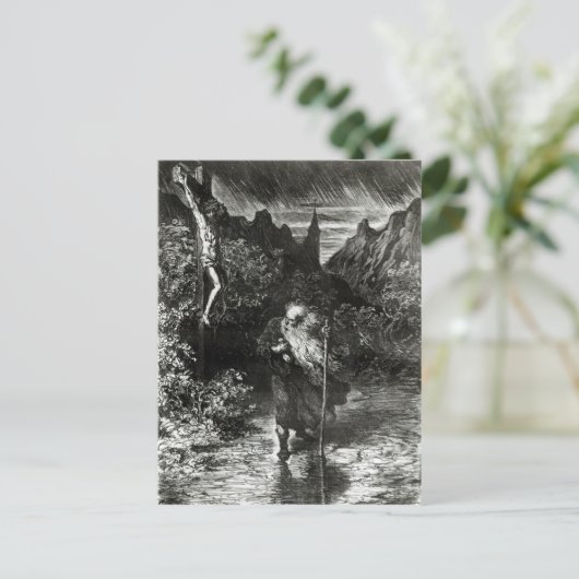 Der Wanderjude Postkarte (Stehend Vorderseite)