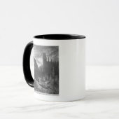 Der wandernde Jude im Friedhof Tasse (Vorderseite Links)