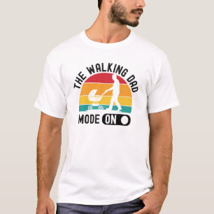 Der wandernde Papa Lustiger neuer Papa Tag des Vat T-Shirt