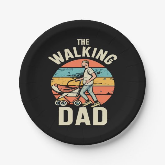 der wandernde Papa Pappteller (Vorderseite)