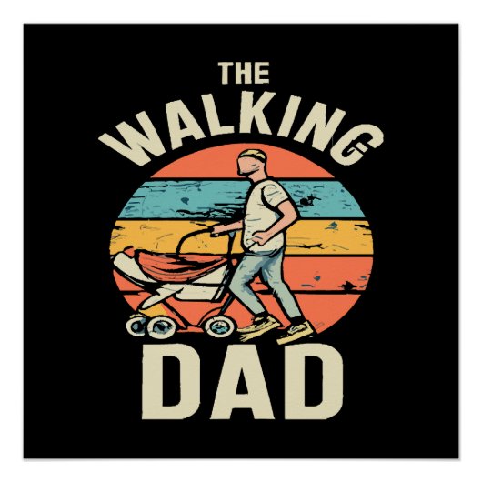 der wandernde Papa Poster (Vorderseite)