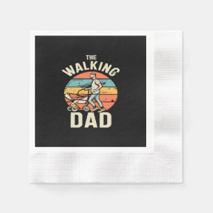 der wandernde Papa Serviette