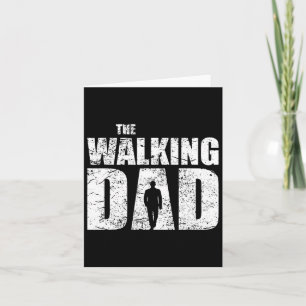 Der wandernde Vater Vater schenkt dem Toten Retro  Karte