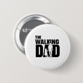 Der wandernde Vater Vater-Tochter-Button Button (Vorne & Hinten)