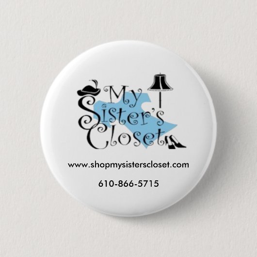 Der Wandschrank meiner Schwester Button (Vorderseite)