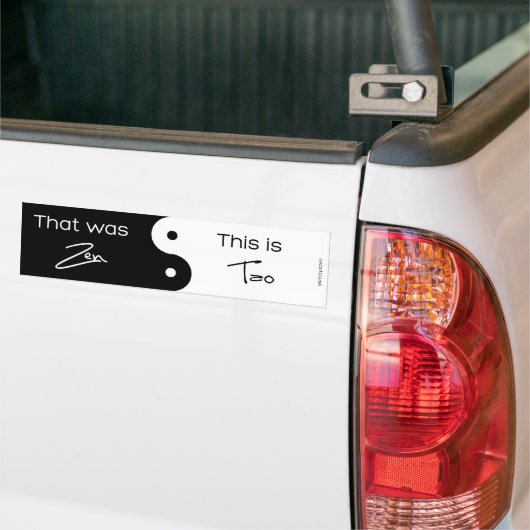 Der war Zen Autoaufkleber (Auf Lkw)