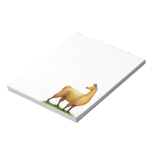 Der Warnlama-Notepad Notizblock (Rotiert)