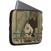 Der Washerwoman, graviert von J. Laurent Julien Laptopschutzhülle (Vorne Rechts)