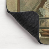 Der Washerwoman, graviert von J. Laurent Julien Mousepad (Ecke)