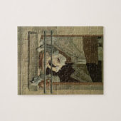 Der Washerwoman, graviert von J. Laurent Julien Puzzle (Horizontal)