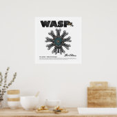 Der "Wasp Jr." Radial Motor Art Poster (Küche)