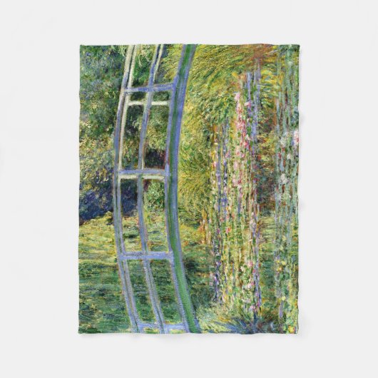 Der Wasser-Lilie Teich durch Monet schöne Kunst Fleecedecke (Vorderseite)