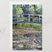Der Wasser-Lilien-Teich durch Claude Monet Briefpapier (Vorne/Hinten)