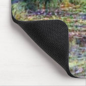Der Wasser-Lilien-Teich durch Claude Monet Mousepad (Ecke)