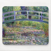 Der Wasser-Lilien-Teich durch Claude Monet Mousepad (Vorne)