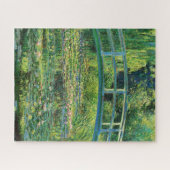 Der Wasser-Lily-Teich von Claude Monet Puzzle (Horizontal)