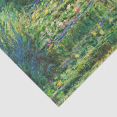 Der Wasser-Lily-Teich von Claude Monet Seidenpapier (Detail)