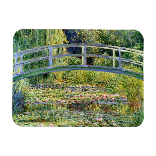 Der Wasser-Lily-Teich von Monet Fine Art Magnet (Horizontal)