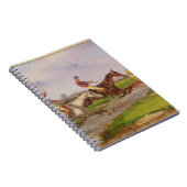 Der Wasser-Sprung: der HerbstSteeplechase bei Notizblock (Rechte Seite)