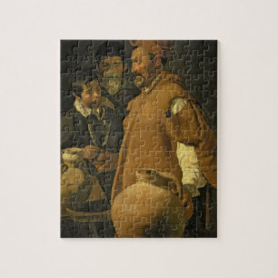 Der Wasser-Verkäufer von Sevilla, c.1620 (Öl auf Puzzle