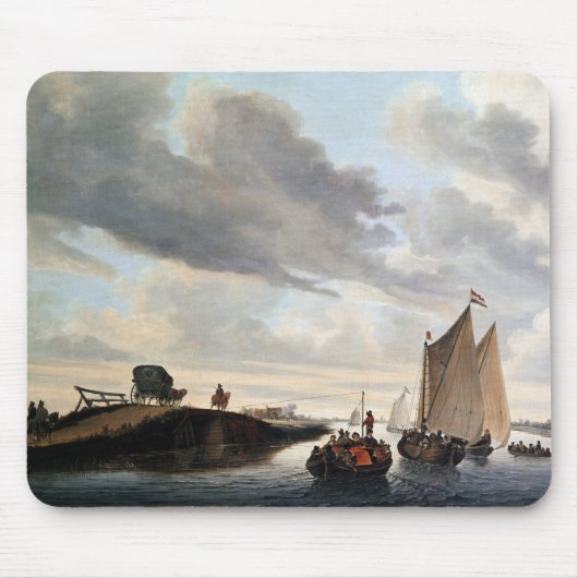 Der Wasser-Zug Mousepad (Vorne)