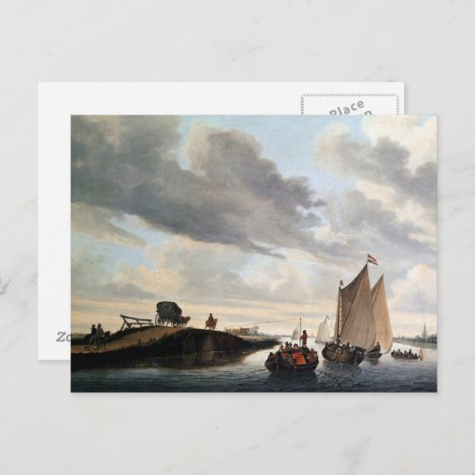 Der Wasserbus Postkarte (Vorne/Hinten)