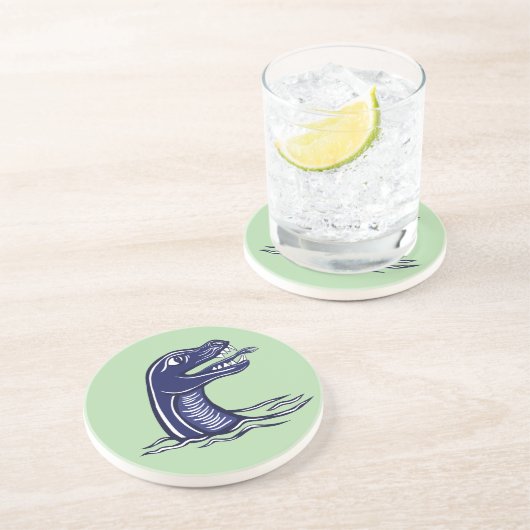 Der Wasserdrache Getränkeuntersetzer (Seite)