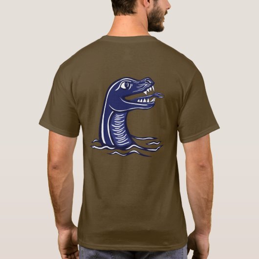 Der Wasserdrache T-Shirt (Rückseite)